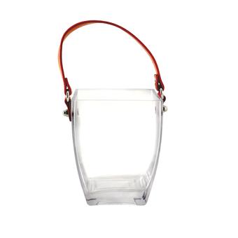 Ваза "Bucket" (стекло), 12х8хH15 см Прозрачный с доставкой по Астане